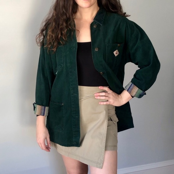 Gloria Vanderbilt Jackets & Blazers - 80s vintage forest green corduroy jacket